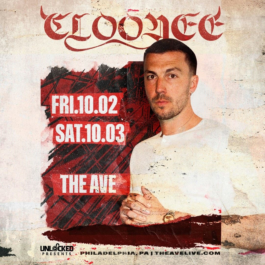 Cloonee DJ event and house music show at The Ave Live Philadelphia