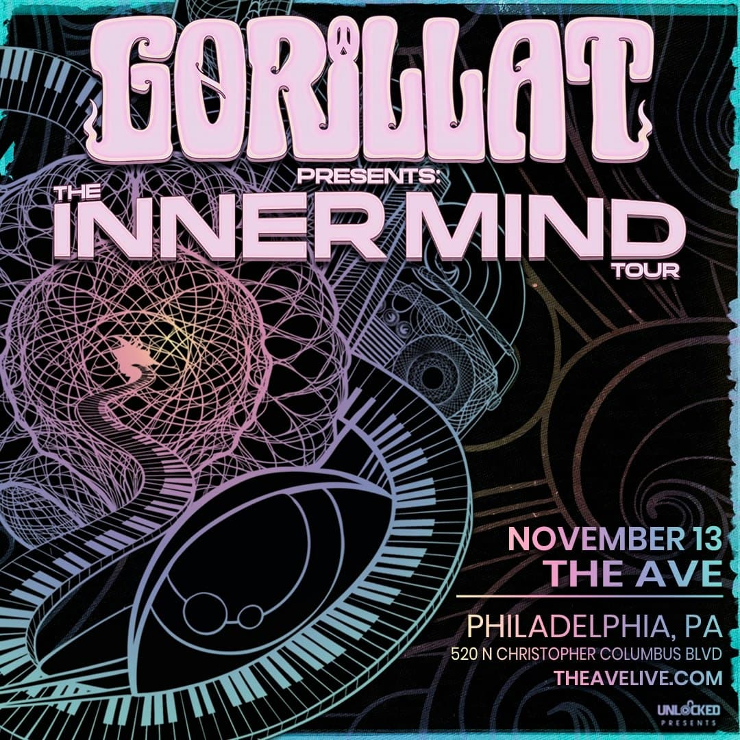 GorillaT and Inner Mind electronic music event at The Ave Live Philadelphia