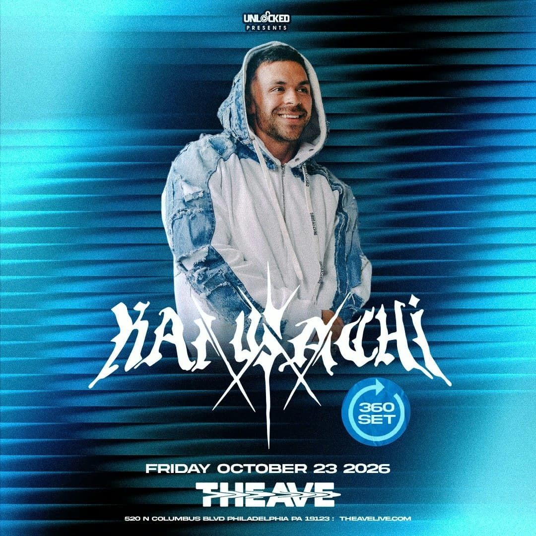 Kai Wachi live DJ performance at The Ave Live Philadelphia