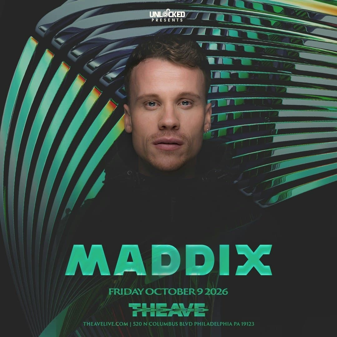 Maddix electronic music performance at The Ave Live Philadelphia