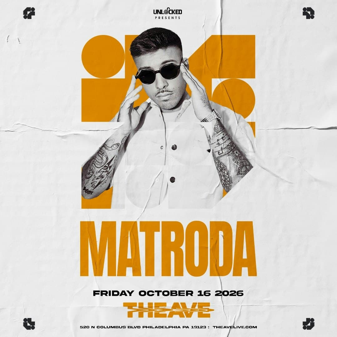 Matroda live DJ performance at The Ave Live Philadelphia concert venue